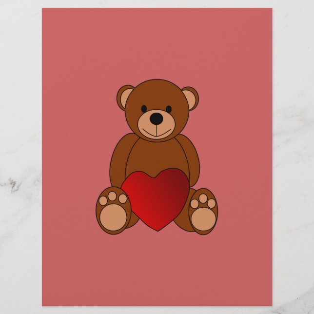 Teddy Love Flyer (Front)
