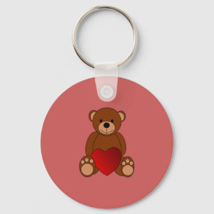 Teddy Love Keychain
