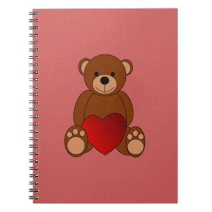 Teddy Love Notebook