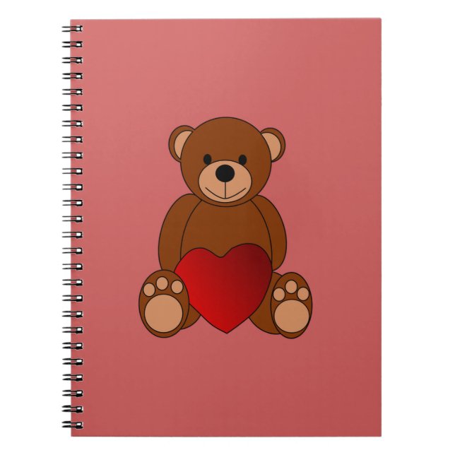 Teddy Love Notebook (Front)