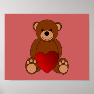 Teddy Love Poster