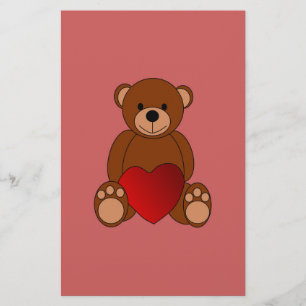Teddy Love Stationery