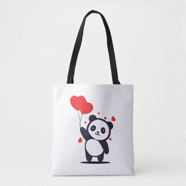 Teddy Love Tote Bag (Front)