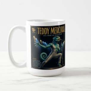 Teddy Mercurial; a Parody Coffee Mug