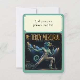 Teddy Mercurial Album; a Parody Invitation
