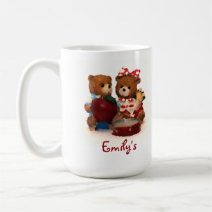 Teddy ours mug personnaliser avec votre nom