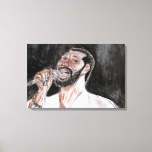 Teddy Pendergrass Canvas Print