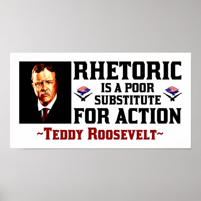 Teddy Roosevelt: A Time For Action Poster (Front)