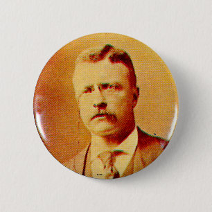 Teddy Roosevelt - Button