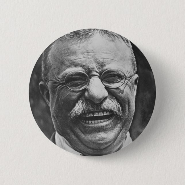 Teddy Roosevelt Button (Front)