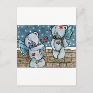 "TEDDY SHYNNESS" POSTCARD