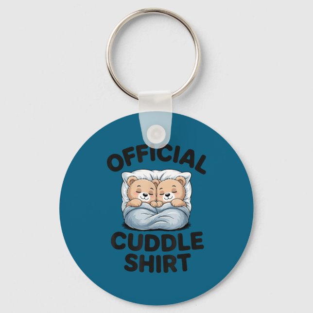 Teddy Sleepwear Bear Official Cuddle Keychain (Front)