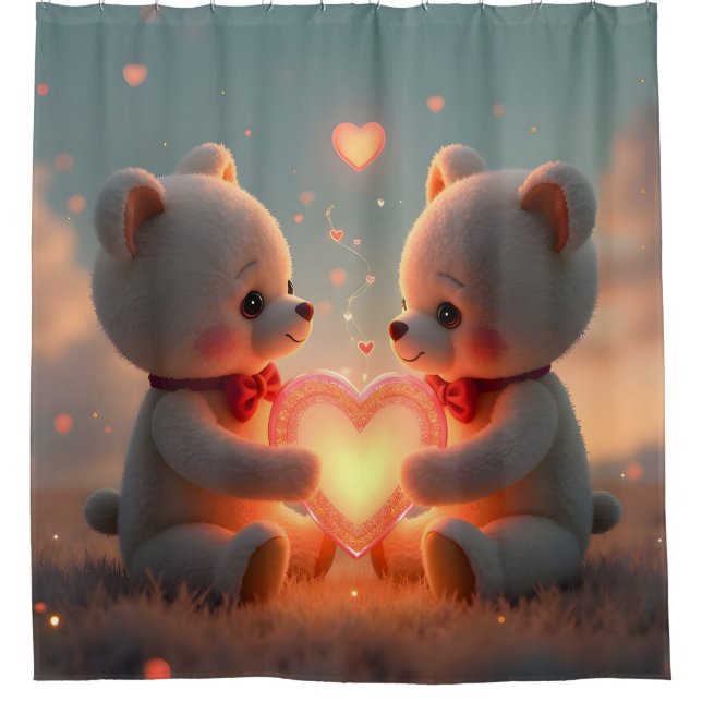 Teddy Time Together – Valentine's Day Teddy Bear (Front)