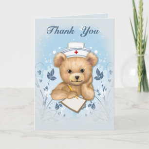 Teddybear Nurse Thank You