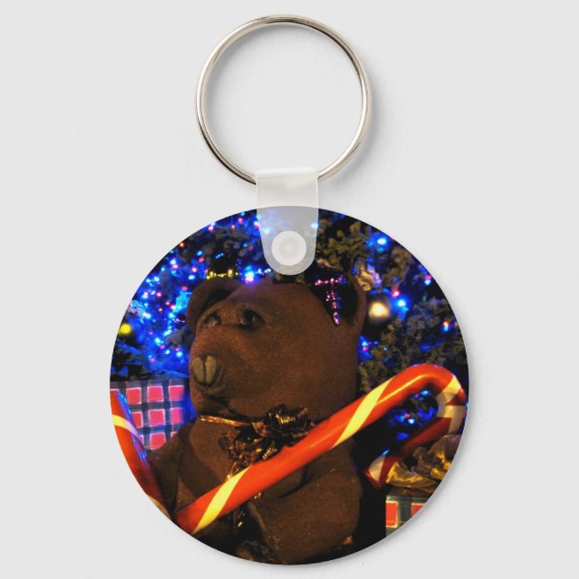 Teddys Christmas I Keychain (Front)