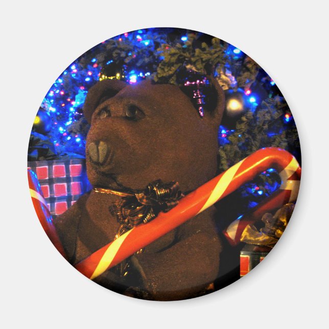 Teddys Christmas I Magnet (Front)