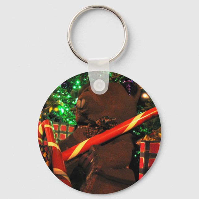 Teddys Christmas II Keychain (Front)