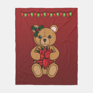 Teddy's Gift Fleece Blanket