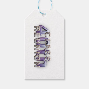TEE 40th Class Reunion Gift Tags