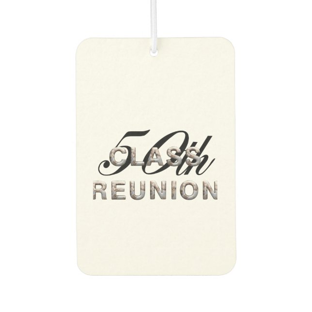 TEE 50th Class Reunion Air Freshener (Front)