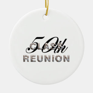 TEE 50th Class Reunion Ceramic Ornament