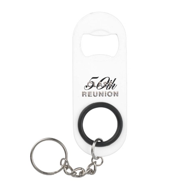 TEE 50th Class Reunion Mini Bottle Opener (Front)