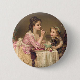 TEE Americana Breakfast 2 Inch Round Button