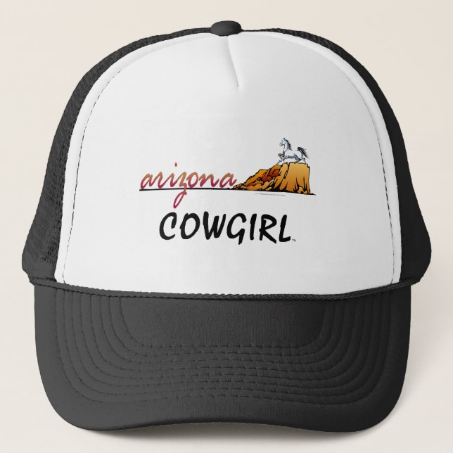 TEE Arizona Cowgirl Trucker Hat (Front)
