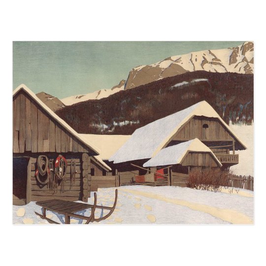 TEE Austrian Winter Postcard