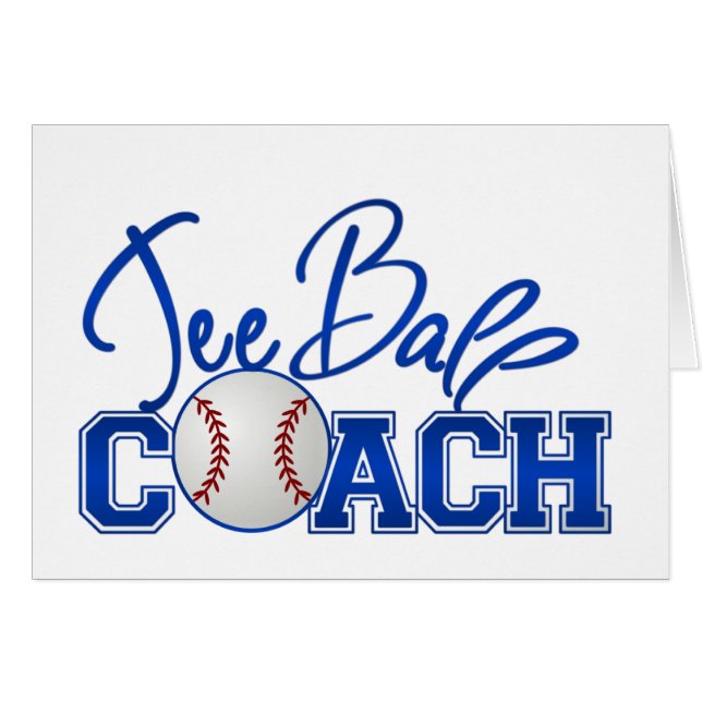 Tee Ball Coach (Front Horizontal)