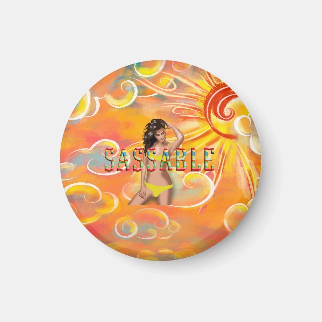 TEE Be Sassable Magnet (Front)