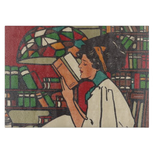 TEE Book Worm Cutting Board