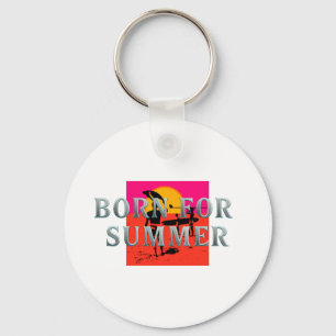 TEE Born for Summer Keychain