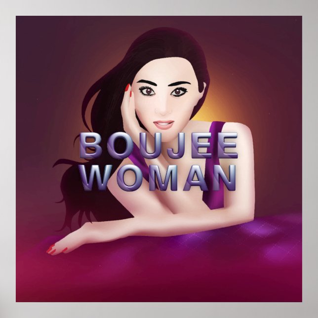 TEE Boujee Woman Poster (Front)
