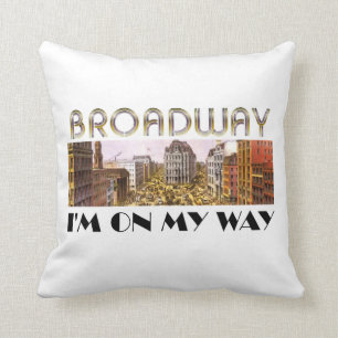 TEE Broadway Star Throw Pillow