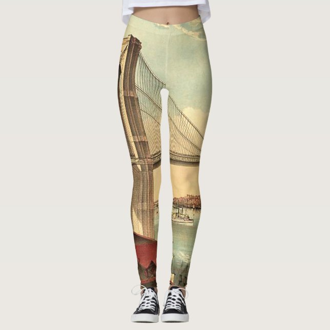 TEE Brooklyn Bridge Leggings (Front)