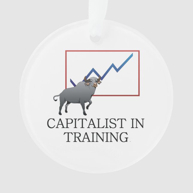 TEE Capitalist in Training Ornament (Front)