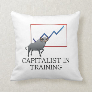 TEE Capitalist in Training Throw Pillow