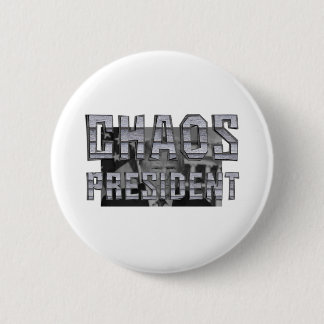 TEE Chaos President 2 Inch Round Button