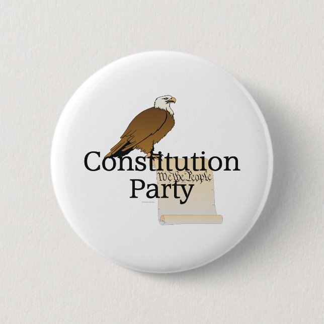 TEE Constitution Party 2 Inch Round Button (Front)