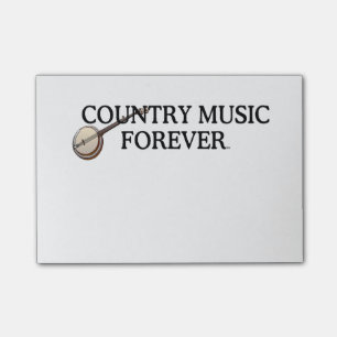 TEE Country Music Forever Post-it Notes