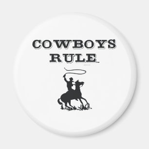 TEE Cowboys Rule Magnet