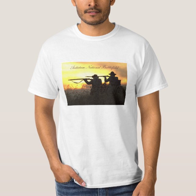 Tee for Civil War Buff - Antietam Battlefield (Front)