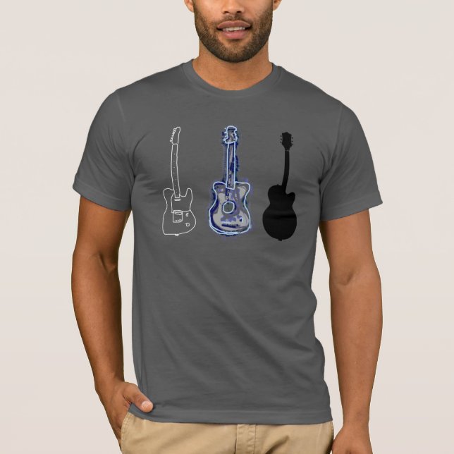 tee for the guitarman / 3 guitars (Front)