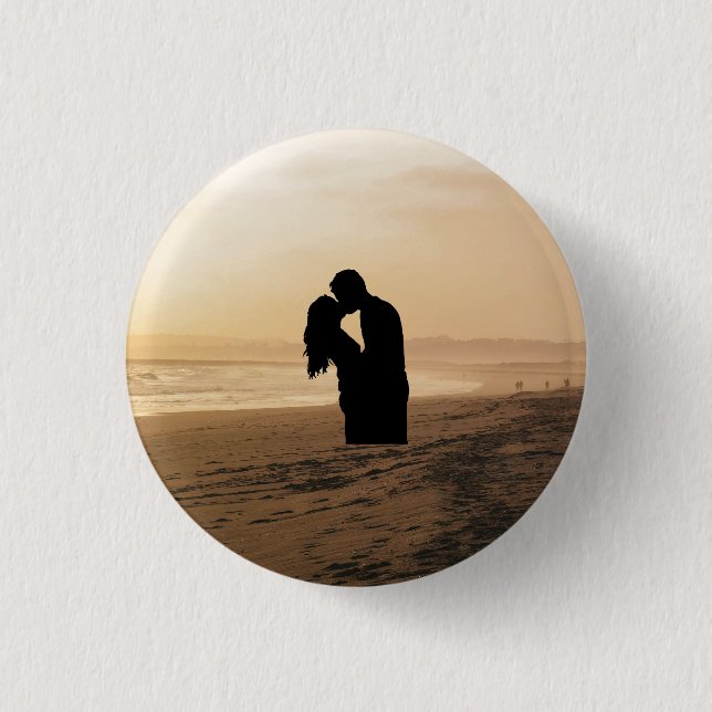 TEE Great Husband Better Life 1 Inch Round Button (Front)