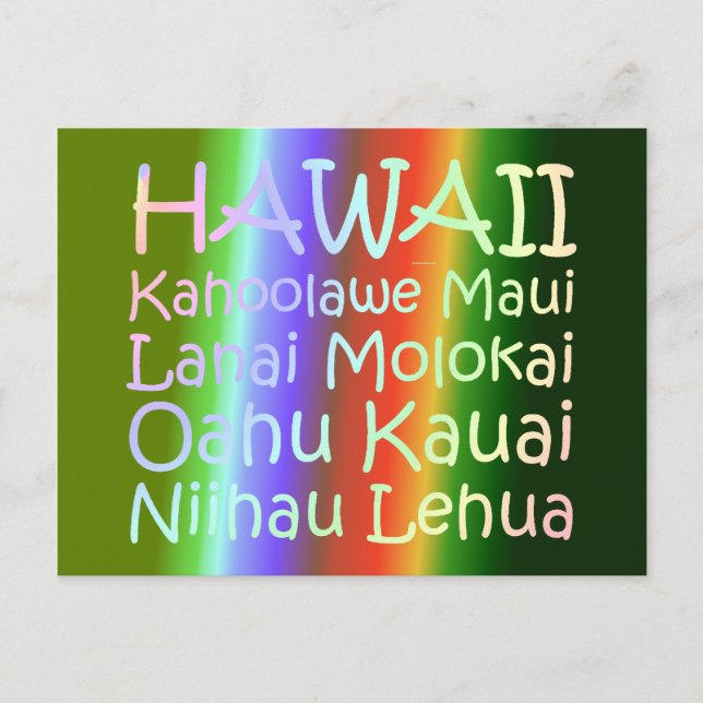 TEE Hawaii Postcard (Front)