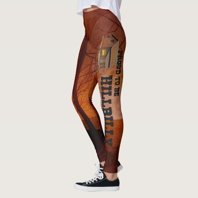 TEE Hillbilly Proud Leggings (Left)