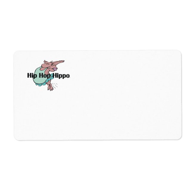 TEE Hip Hop Hippo (Front)