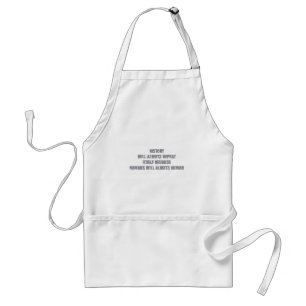 TEE Humans Always Human Standard Apron