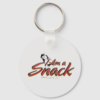 TEE I am a Snack Keychain
